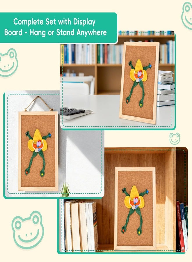 Skillssist Hand Crocheted Interactive Anatomy Frog - Cute Educational Crochet Frog with Organs, Unique Handmade Gift for Science Lovers & Curious - Image 5